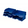 Leitz Briefablage Plus Landscape Jumbo, Kunststoff, Blau, A4, Brief, Notiz, Papier, 350 x 245 x 97 mm, 363 x 273 x 103 mm