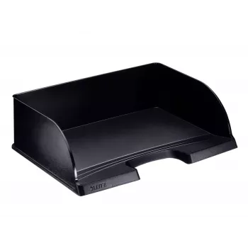 Leitz Briefablage Plus Landscape Jumbo, Kunststoff, Schwarz, Umschlag, Brief, Notiz, Papier, 350 x 103 x 273 mm, 363 x 273 x 103 mm, 400 g