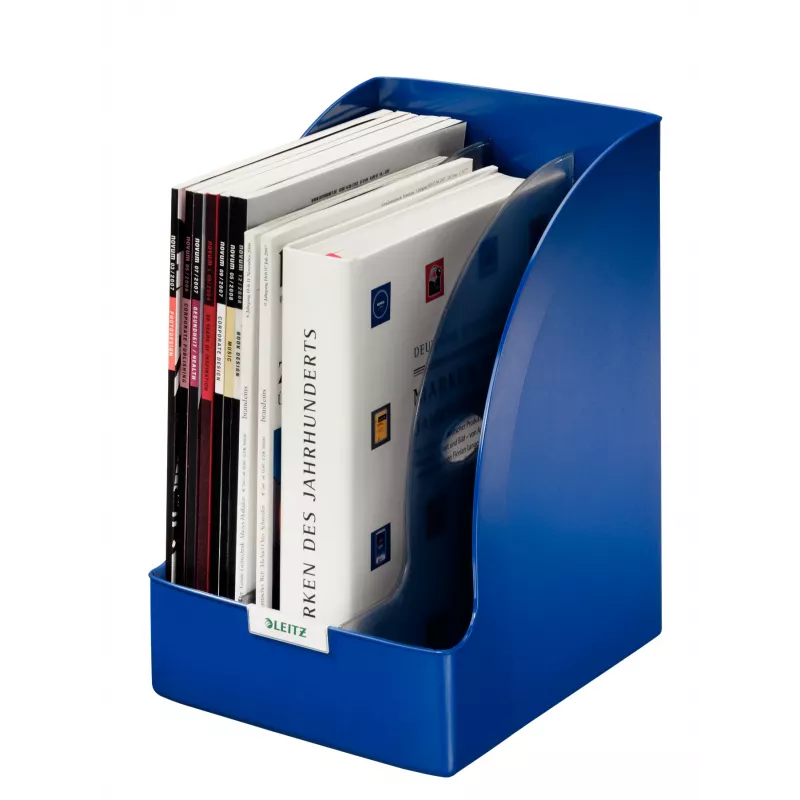 Leitz Magazinsammler Plus Jumbo, Blau, Kunststoff, A4, 20,5 cm, 740 g