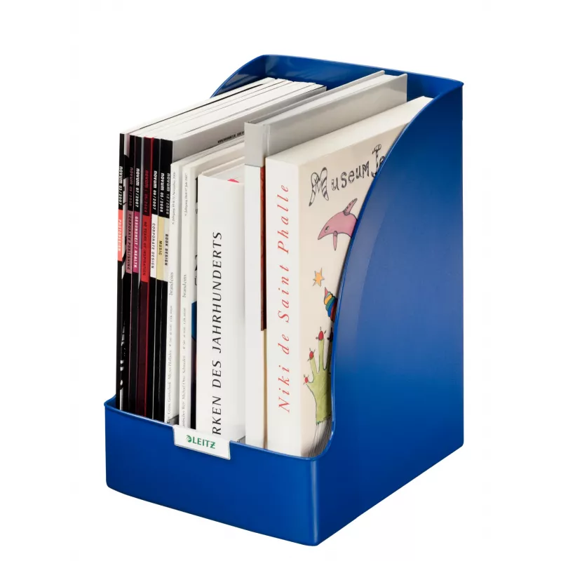 Leitz Magazinsammler Plus Jumbo, Blau, Kunststoff, A4, 20,5 cm, 740 g