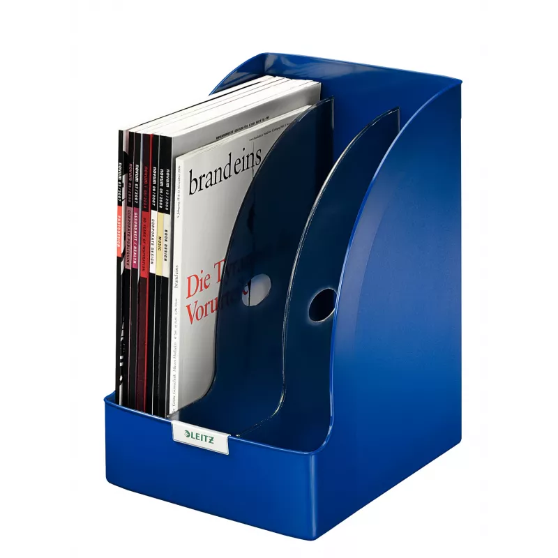 Leitz Magazinsammler Plus Jumbo, Blau, Kunststoff, A4, 20,5 cm, 740 g