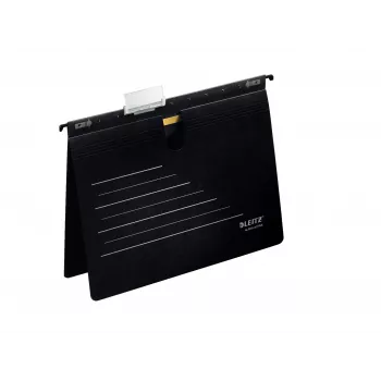 Leitz Hängemappe Alpha Active FSC®, A4, Schwarz, Karton, 225 g/m², FSC, DIN 821, 348 mm