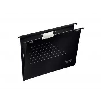 Leitz Hängeregistraturmappe Alpha Active FSC®, A4, Schwarz, Karton, 348 mm, 260 mm, 90 g