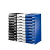 Leitz Letter tray Drawer unit Plus, Kunststoff, Blau, A4, 234 x 325 x 53 mm, 255 mm, 376 mm