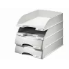 Leitz Briefablage Schubladeneinheit Plus, Kunststoff, Grau, A4, 234 x 325 x 53 mm, 255 mm, 376 mm