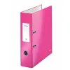 Leitz Ordner 180° WOW POB/laminiert A4/80 mm, A4, Karton, Pink, 600 Blatt, 80 g/m², 8 cm