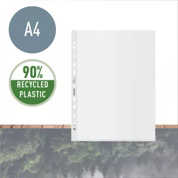 Leitz Recycle A4 Pocket, 210 x 297 mm (A4), Transparent, Polypropylen (PP), Hochformat, 0,1 mm, 230 mm