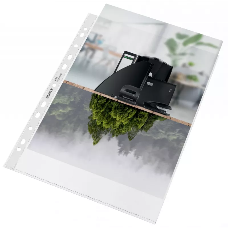 Leitz Recycle A4 Pocket, 210 x 297 mm (A4), Transparent, Polypropylen (PP), Hochformat, 0,1 mm, 230 mm