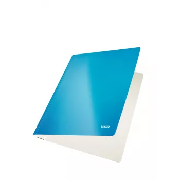 Leitz Flachmappe Karton/Pappe WOW A4, A4, Karton, Blau, Metallic, 250 Blatt, 240 mm, 3 mm