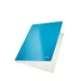 Leitz Flachmappe Karton/Pappe WOW A4, A4, Karton, Blau, Metallic, 250 Blatt, 240 mm, 3 mm