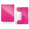 Leitz 3-Flap Folder WOW Card/POB A4, A4, Polypropylen (PP), Pink, 250 Blatt, 80 g/m², Papier
