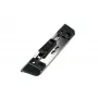 Leitz Locher Active WOW für LAF's, 2 Blatt, Grau, Metallic, Kunststoff, Edelstahl, 8 cm, 5,5 mm, 30 g