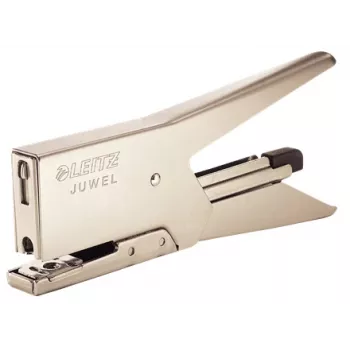 Leitz Heftzange Juwel-2000, vernickelt, bis 12 Blatt, 10 Jahre Garantie - 5557-00-82