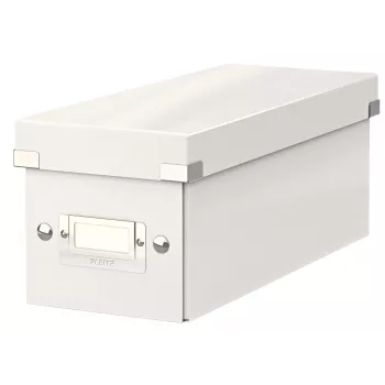 Leitz Click & Store WOW CD-Aufbewahrungsbox, Weiß, Karton, 143 mm, 352 mm, 136 mm, 440 g