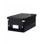 Leitz Click & Store WOW DVD-Aufbewahrungsbox, Schwarz, Karton, 570 g