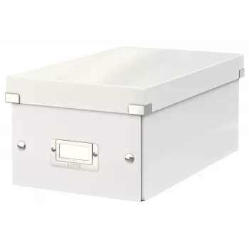Leitz Click & Store WOW DVD-Aufbewahrungsbox, Weiß, Karton, 206 mm, 325 mm, 147 mm, 570 g