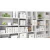 Leitz Click & Store WOW DVD-Aufbewahrungsbox, Weiß, Karton, 206 mm, 325 mm, 147 mm, 570 g