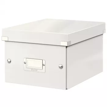 Leitz Click & Store WOW Small Aufbewahrungsbox, Weiß, Karton, 7,4 L, 200 x 250 x 148 mm, 540 g, 1 Stück