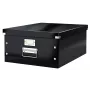 Leitz Click & Store WOW Large Aufbewahrungsbox, Schwarz, Karton, 369 mm, 482 mm, 200 mm, 1,28 kg