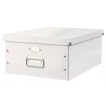 Leitz Click & Store WOW Large Storage Box, Weiß, Karton, 369 mm, 482 mm, 200 mm, 1,28 kg
