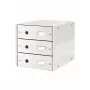 Leitz Click & Store WOW Schubladenschrank (3 Schubladen), Weiß, Karton, 286 mm, 282 mm, 330 x 251 x 59 mm, 2,21 kg