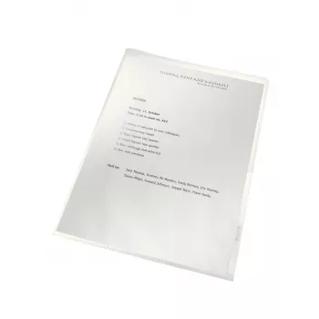 Leitz Recycle A4-Mappe, A4, Polypropylen (PP), Transparent, Matt, Hochformat, 220 mm