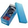 Leitz Click & Store WOW CD-Aufbewahrungsbox, Blau, Karton, 143 mm, 352 mm, 136 mm, 440 g