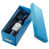 Leitz Click & Store WOW CD-Aufbewahrungsbox, Blau, Karton, 143 mm, 352 mm, 136 mm, 440 g
