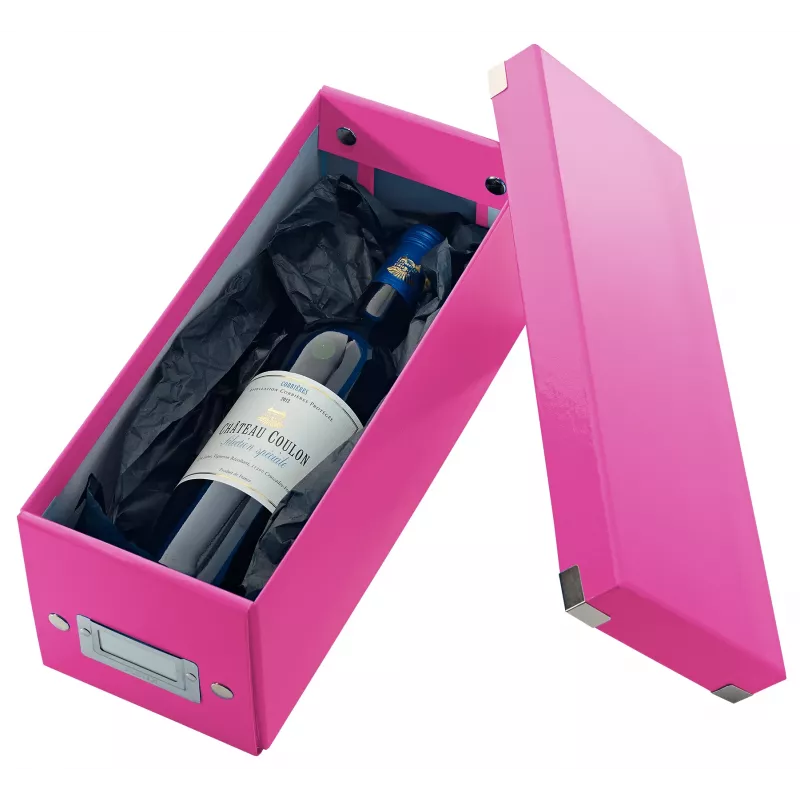 Leitz Click & Store WOW CD-Aufbewahrungsbox, Pink, Karton, 143 mm, 352 mm, 136 mm, 440 g