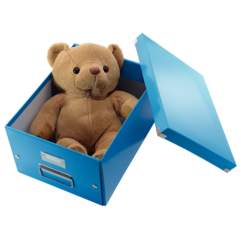 Leitz Click & Store WOW Medium Storage Box, blau, Karton, 16,7 L, 281 mm, 200 mm, 265 x 335 x 188 mm