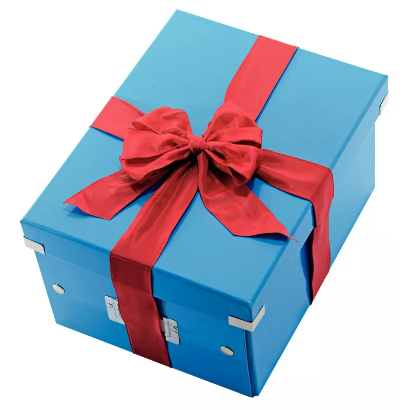 Leitz Click & Store WOW Medium Storage Box, blau, Karton, 16,7 L, 281 mm, 200 mm, 265 x 335 x 188 mm