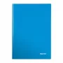 Leitz Notebook WOW A4 liniert mit Hardcover 90 g/80 Blatt, Blau, A4, 80 Blatt, 80 g/m², Hardcover