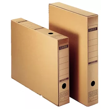 Leitz 60840000 Archivbox Karton Schwarz