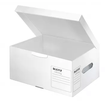 Leitz Archivbox Infinity FSC® A4, Weiß, A4, 430 g, 355 x 255 x 190 mm