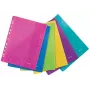 Leitz Tasche mit Klappe WOW A4 PP farbig sortiert, A4, Farben sortiert, Polypropylen (PP), 0,2 mm, 235 mm, 4 mm