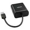 Lindy 60m 4 Port USB 2.0 Cat.6 Extender, USB 2.0, RJ-45, USB 2.0, Schwarz, Metall, 52 mm, 60 mm