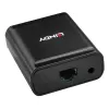 Lindy 60m 4 Port USB 2.0 Cat.6 Extender, USB 2.0, RJ-45, USB 2.0, Schwarz, Metall, 52 mm, 60 mm