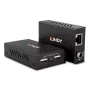 Lindy 100m 2 Port USB 2.0 Cat. 6 Extender, AV-Sender & -Empfänger, 100 m, Kabelgebunden, Schwarz
