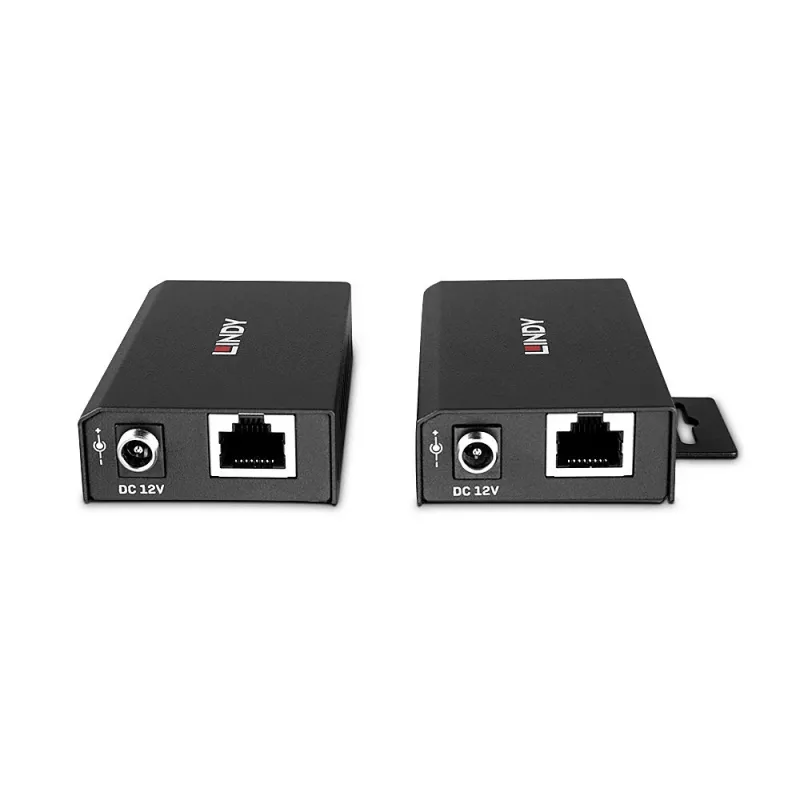 Lindy 100m 2 Port USB 2.0 Cat. 6 Extender, AV-Sender & -Empfänger, 100 m, Kabelgebunden, Schwarz
