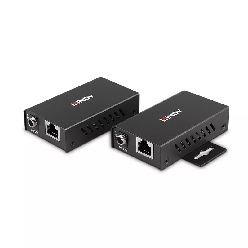 Lindy 100m 2 Port USB 2.0 Cat. 6 Extender, AV-Sender & -Empfänger, 100 m, Kabelgebunden, Schwarz