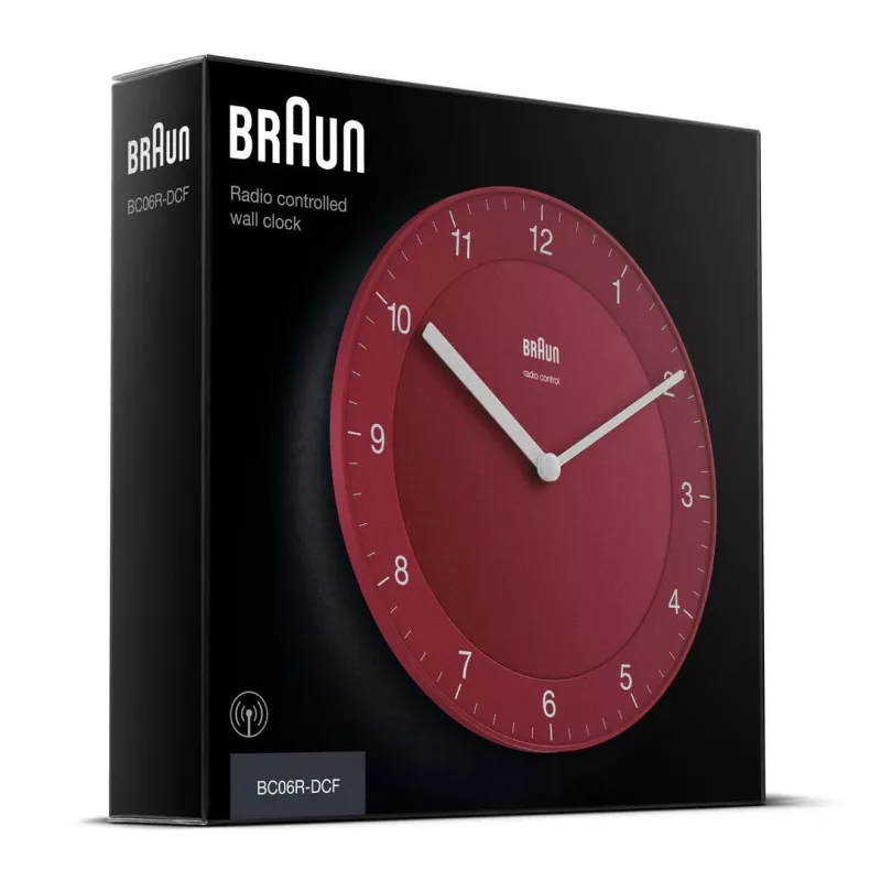 Braun BC06R-DCF Quarzuhr Circle Rot
