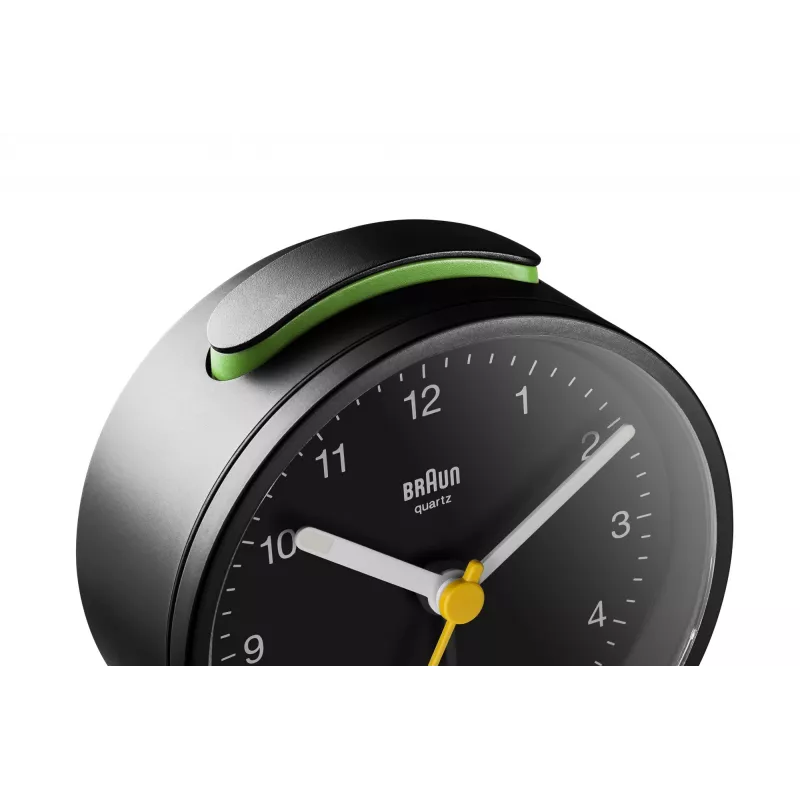 Braun BC12 Quarz-Wecker Schwarz