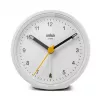 Braun BC12W Quarz-Wecker Weiß