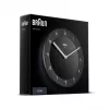 Braun BC 06 B Quarz-Wanduhr analog schwarz Quarzuhr Kreis Schwarz