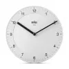 Braun BC06W Quarzuhr Rund Weiß