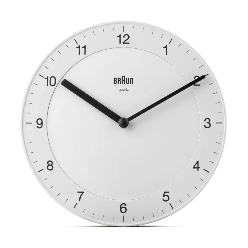 Braun BC06W Quarzuhr Rund Weiß