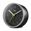 Braun BC12SB Quarz-Wecker Schwarz, Silber