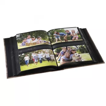 Hama Batzi Fotoalbum Braun 200 Blatt 10 x 15 cm