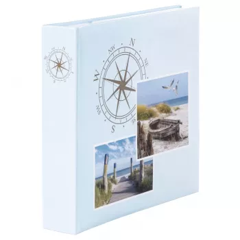 Hama Compass Fotoalbum Blau, Braun, Grün 200 Blatt 10 x 15 cm