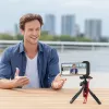 Grip HAMA MagGrip Grip — magnetischer Smartphone-Griff, Kunststoff, schwarz, 130×50×100 mm